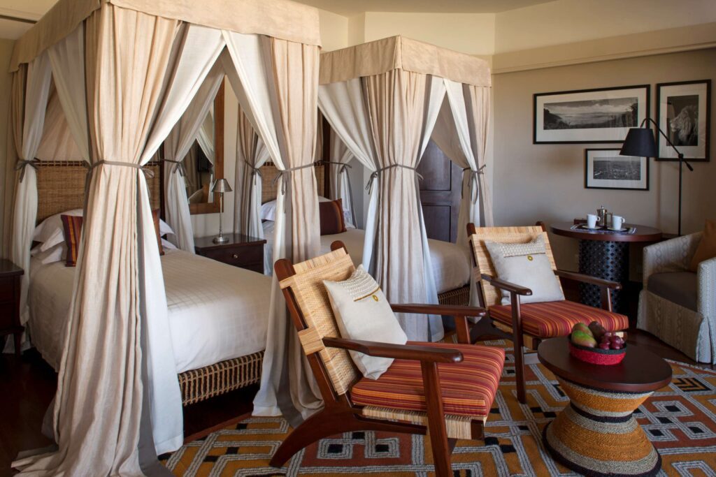 image of luxury African safari accommodations